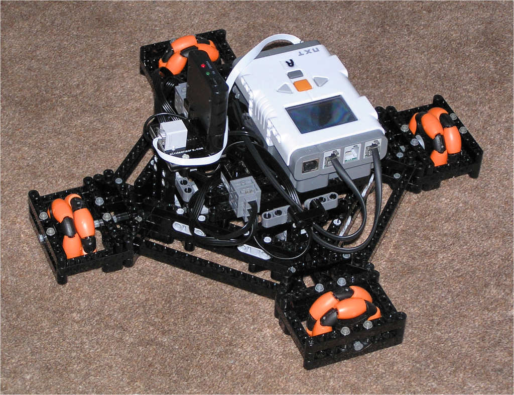 Quad Holomonic Drive Robot