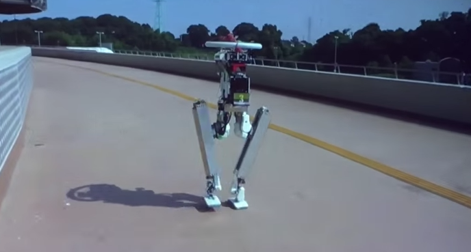 Unique Bipedal Locomotion From Schaft